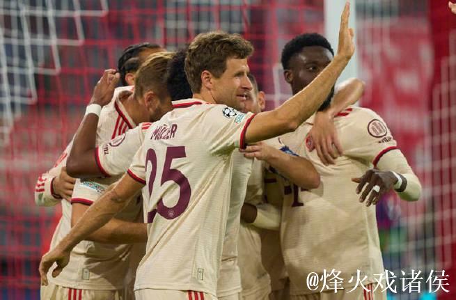 欧冠-凯恩四球奥利塞双响 拜仁9-2大胜萨格勒布迪纳摩